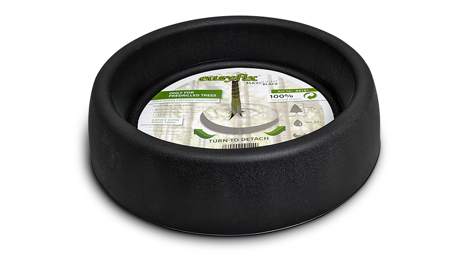 Wasserständer Maxi Light, 47,5 cm schwarz