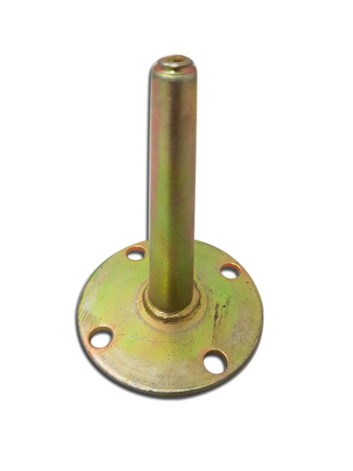 Aufnahmedorn mit Ronde, 68 x 3 mm, galv. verzinkt (Präsentationsdorn)