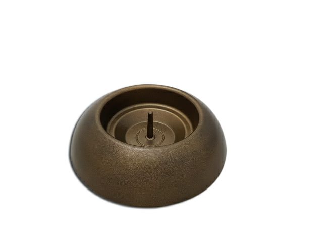 Wasserständer Classic, 39 cm, gold Hammerschlag