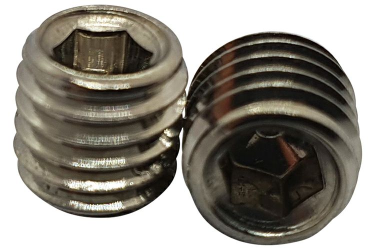 2x Inbus Madenschraube für Bohrfutter