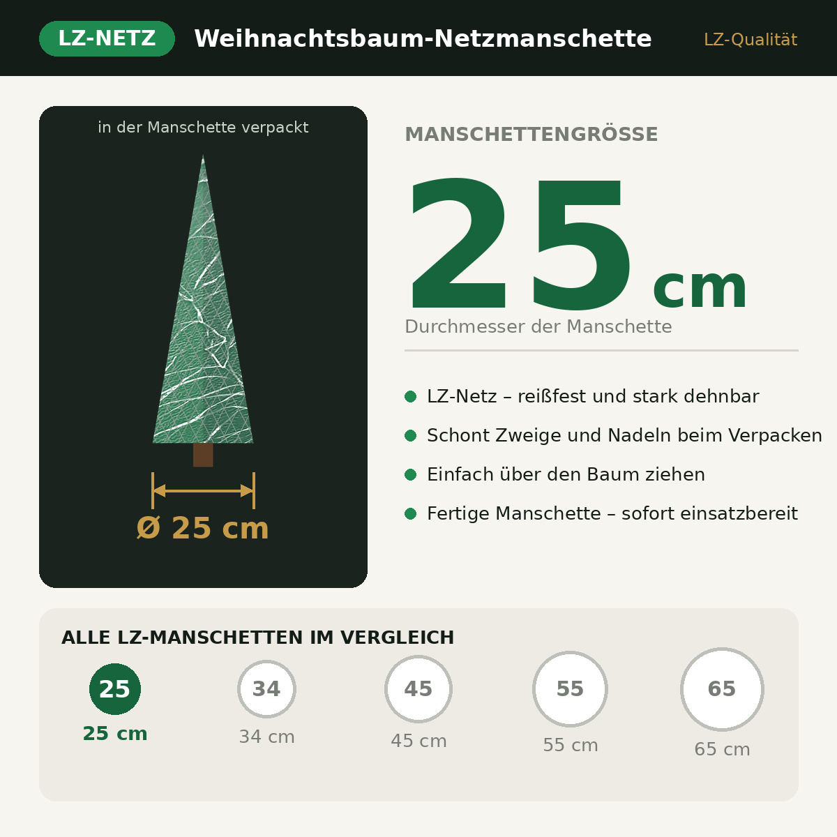 Easynet LZ PB, Ø 25 cm (4.000 m)